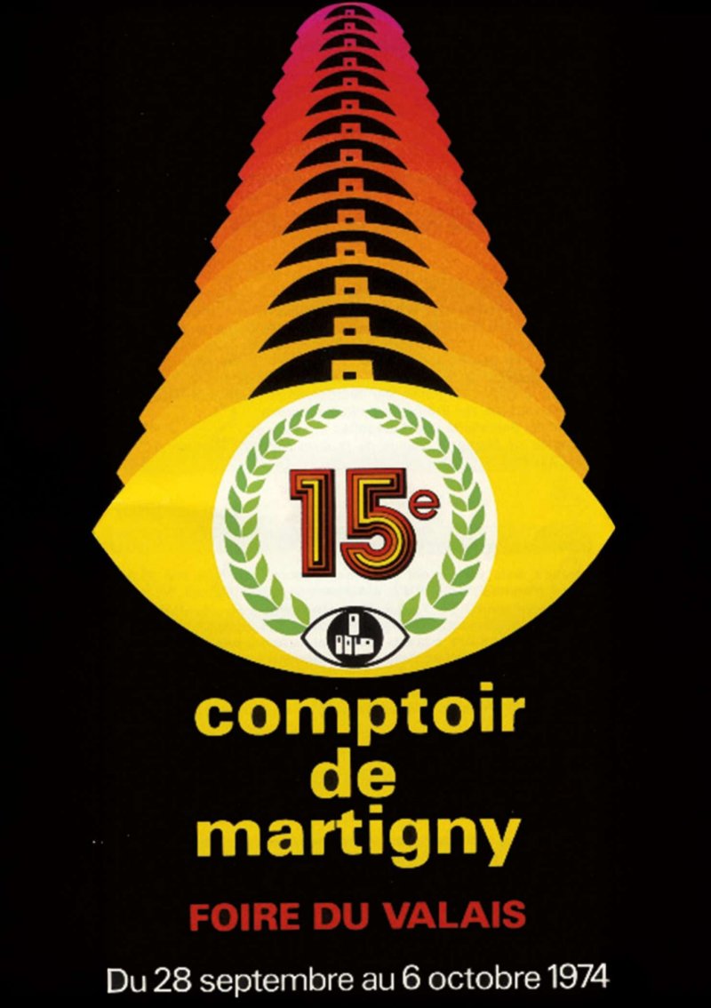 Foire du Valais - Affiche 1974